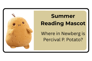 Summer Reading Mascot Button